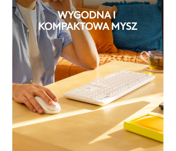 LOGITECH MK295 Silent Wireless Combo Offwhite - 595517 - zdjęcie 9